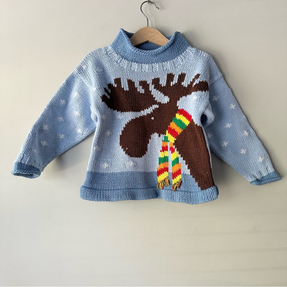 Claver Moose Knit Sweater